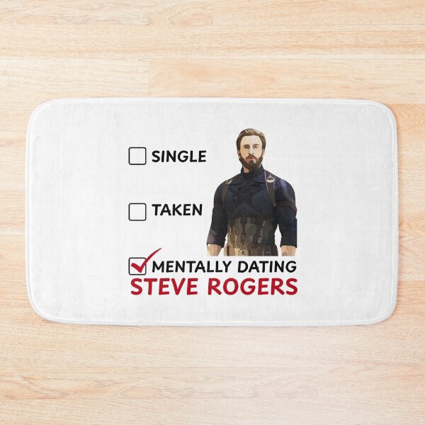 Item preview, Relationship Status: Mentally Dating Steve Rogers designed and sold by PopCulturePrincess.