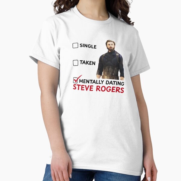 Item preview, Relationship Status: Mentally Dating Steve Rogers designed and sold by PopCulturePrincess.
