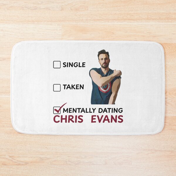Item preview, Relationship Status: Mentally Dating Chris Evans designed and sold by PopCulturePrincess.