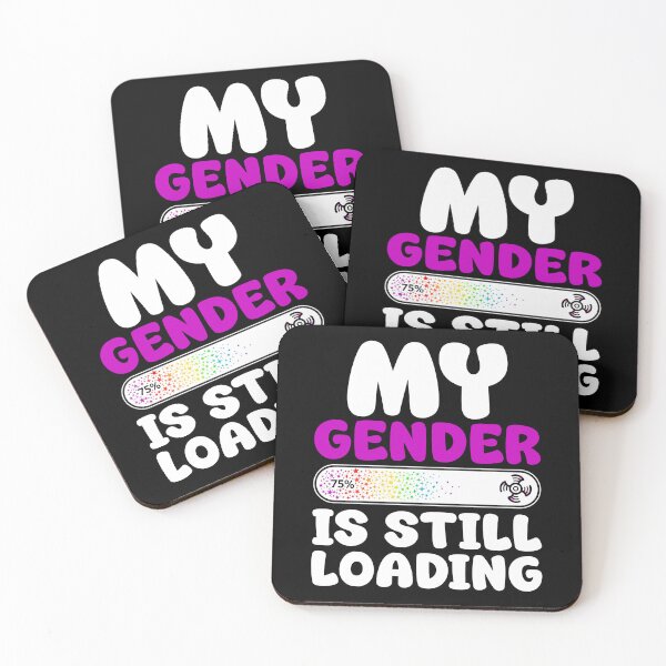 Item preview, MY GENDER IS STILL LOADING - LGBTQA+ GIFT designed and sold by KEF Custom.