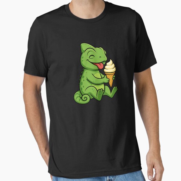 Item preview, Chameleon Ice Cream Zoo Animal Lover Kawaii Boys Girls Kids designed and sold by rafaeltto.