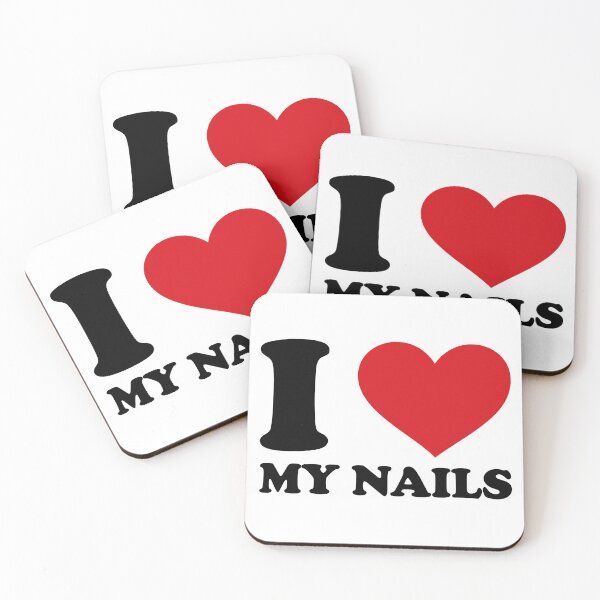 Item preview, I love my nails designed and sold by EmeraldeaArt.