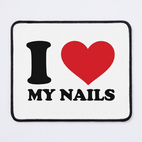 Item preview, I love my nails designed and sold by EmeraldeaArt.