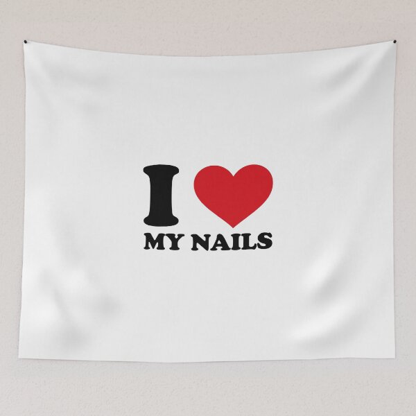 Item preview, I love my nails designed and sold by EmeraldeaArt.