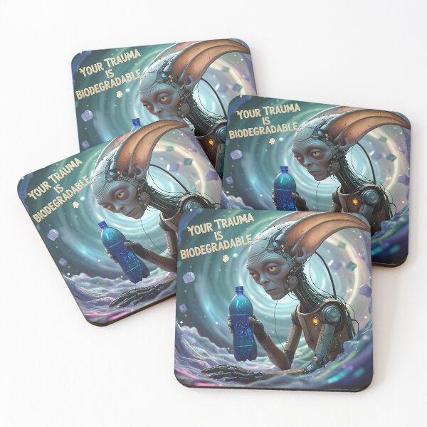 Item preview, Intergalactic garbage therapist designed and sold by Zazeyy.