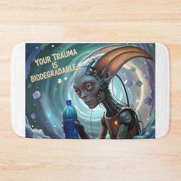 Item preview, Intergalactic garbage therapist designed and sold by Zazeyy.