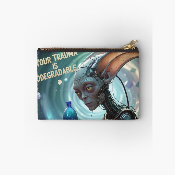 Item preview, Intergalactic garbage therapist designed and sold by Zazeyy.