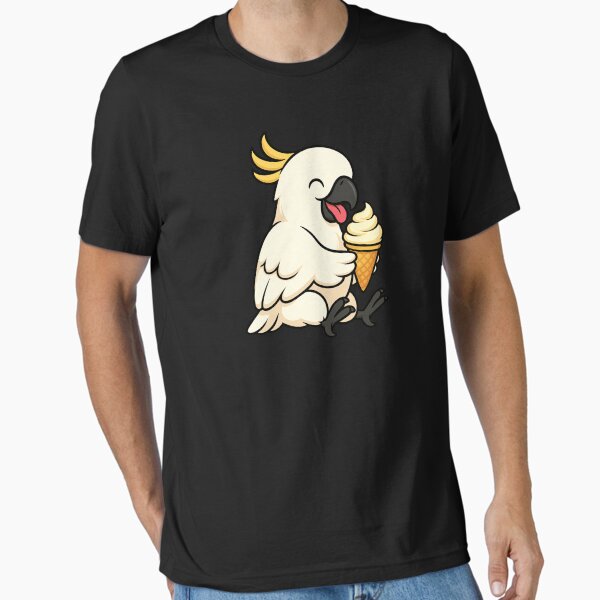 Item preview, Cockatoo Ice Cream Zoo Animal Lover Kawaii Boys Girls Kids designed and sold by rafaeltto.