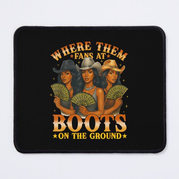 Item preview, Where Them Fan At Boots Retro designed and sold by sanchezcal.