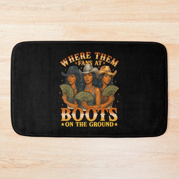 Item preview, Where Them Fan At Boots Retro designed and sold by sanchezcal.