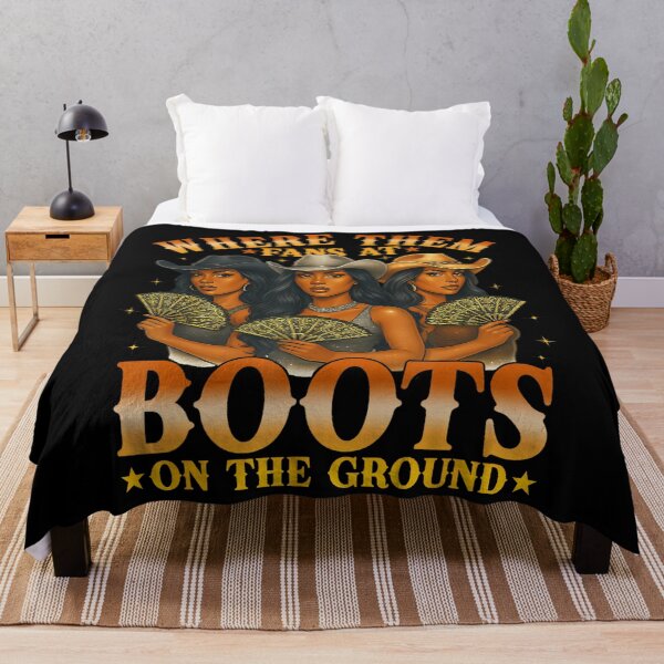 Item preview, Where Them Fan At Boots Retro designed and sold by sanchezcal.