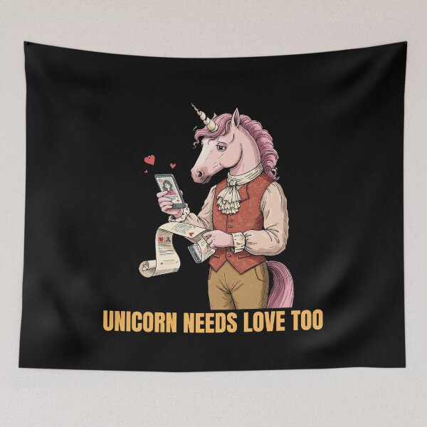 Item preview, Swipe Fatigue – Unicorn Edition designed and sold by Motivora.