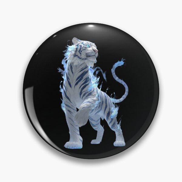 Item preview, Frostflare Tiger Spirit designed and sold by HarmonyTheKoala.