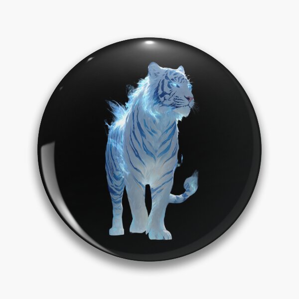 Item preview, Frostflare Tiger Spirit designed and sold by HarmonyTheKoala.