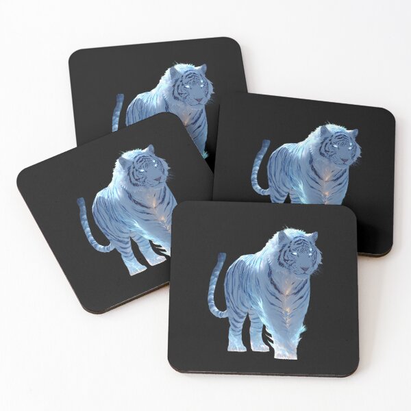 Item preview, Frostflare Tiger Spirit designed and sold by HarmonyTheKoala.