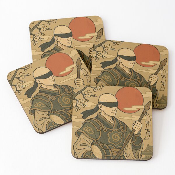 Item preview, Blind Monk of the Crimson Sun designed and sold by SuperNovaDesigns.