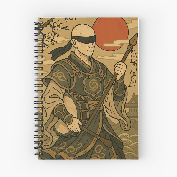 Item preview, Blind Monk of the Crimson Sun designed and sold by SuperNovaDesigns.