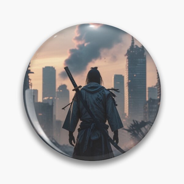 Item preview, The Last Samurai of the Ashes designed and sold by Aitor700.