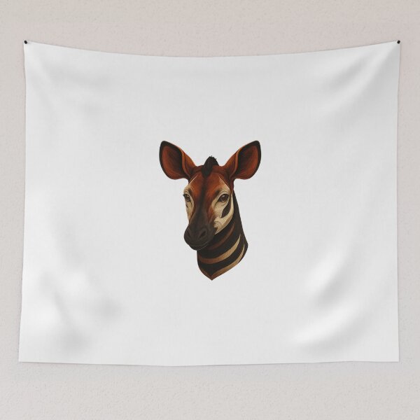 Item preview, Okapi – The Secret Guardian of the Jungle designed and sold by KnlDsgn.