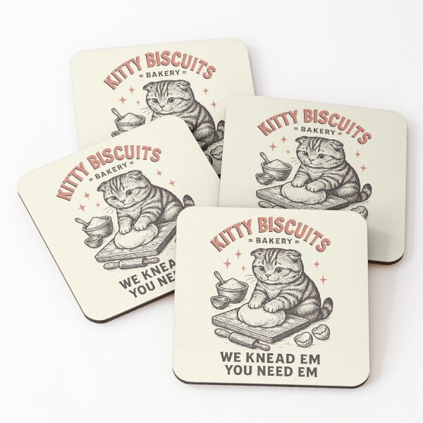 Item preview, Kitty Biscuits Bakery designed and sold by TheSamuraiCat.