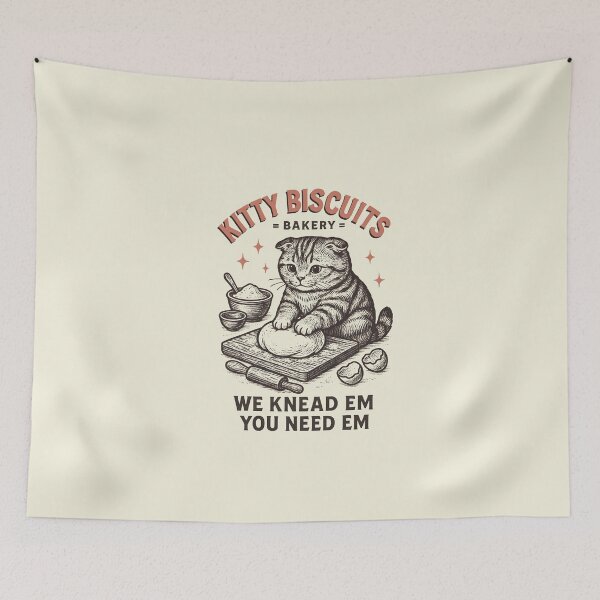 Item preview, Kitty Biscuits Bakery designed and sold by TheSamuraiCat.