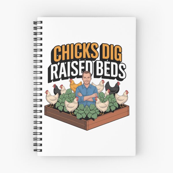 Item preview, Chicks Dig Raised Beds - Funny Garden Dad designed and sold by KZbubble.