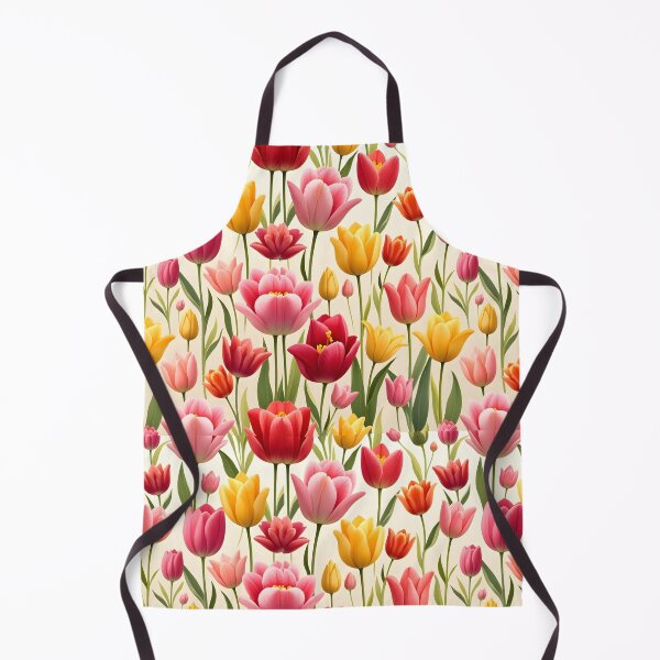 Item preview, Majestic Tulip Bloom - Seamless Floral Pattern designed and sold by Ajay Creative Studio.