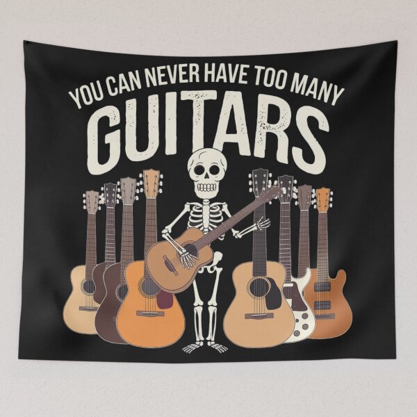 Item preview, You Can Never Have Too Many Guitars designed and sold by 123ks.