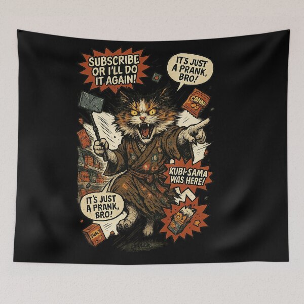 Item preview, Menace Monetized: KUBIL Prank Crusade designed and sold by Kubiru.