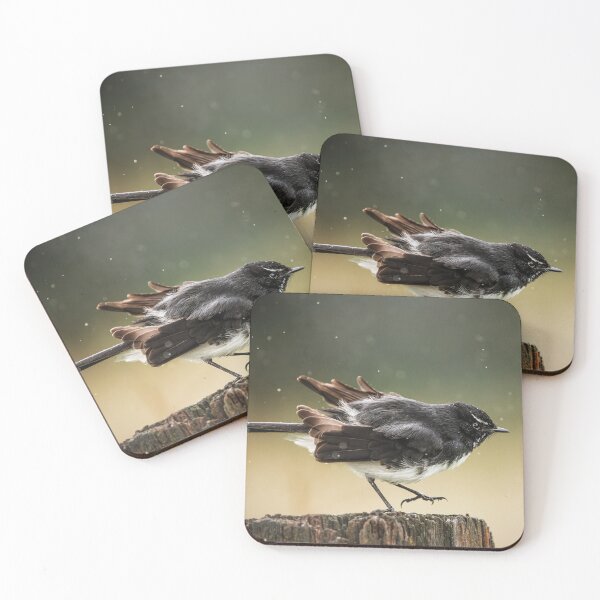 Item preview, Willie wagtail or Rhipidura leucophrys designed and sold by robdwildlife.