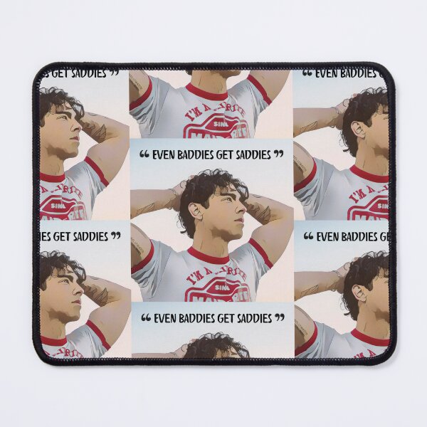 Item preview, Even Baddies Get Saddies Quote Art designed and sold by PopCulturePrincess.