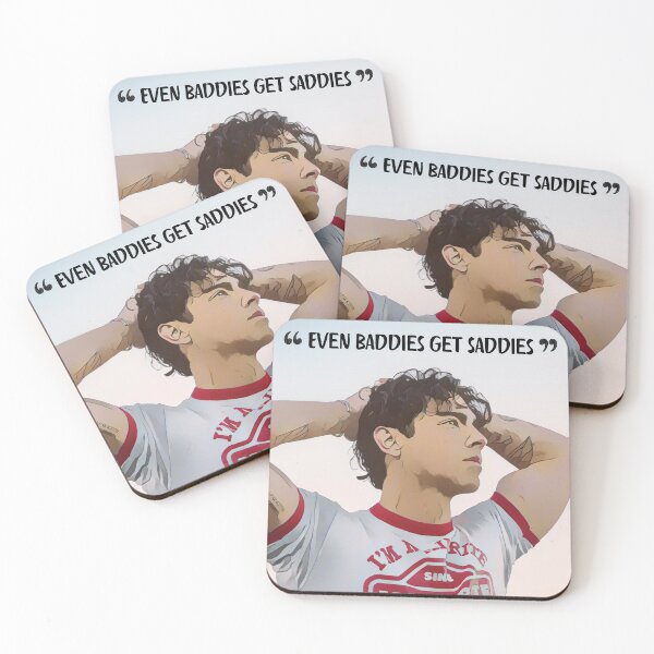 Item preview, Even Baddies Get Saddies Quote Art designed and sold by PopCulturePrincess.