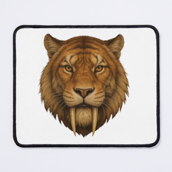 Item preview, Saber-toothed tiger – The forgotten legend of prehistoric times designed and sold by KnlDsgn.