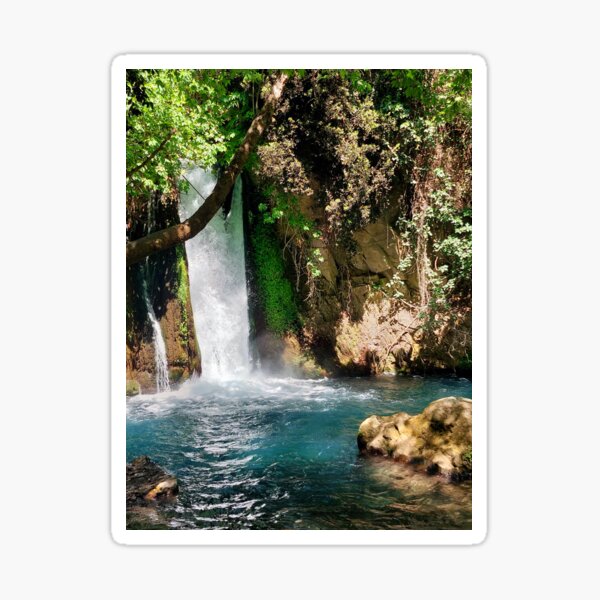 Item preview, Tranquil Forest Waterfall Nature Photography designed and sold by MyWittyThings.