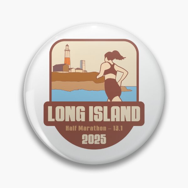 Artikelvorschau, Long Island Halbmarathon – 2025 entworfen und verkauft von Moritz Schwäble.