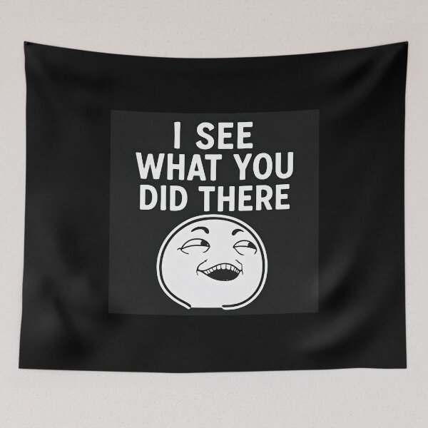 Item preview, Funny Meme Face with Sarcastic Expression designed and sold by Amr Siam.