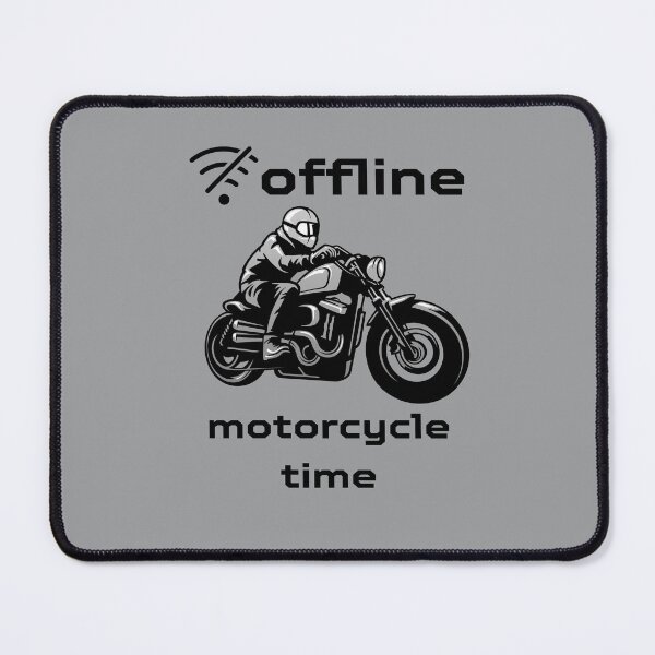 Artikelvorschau, Offline-Modus: Motorradzeit entworfen und verkauft von MarioWorksHQ.