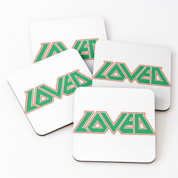 Item preview, LOVED – Retro Bold Lettering Graphic designed and sold by The secret storage room.