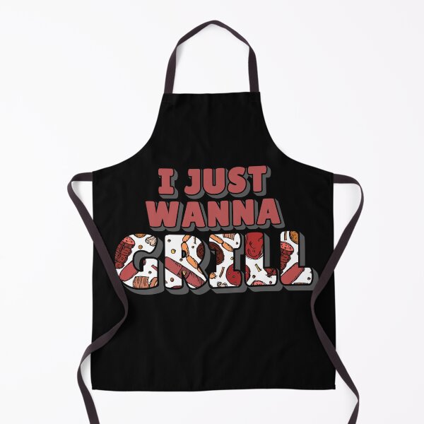 Item preview, I just wanna grill for gods sake. Grilling Barbeque BBQ. designed and sold by designsbyaneta.