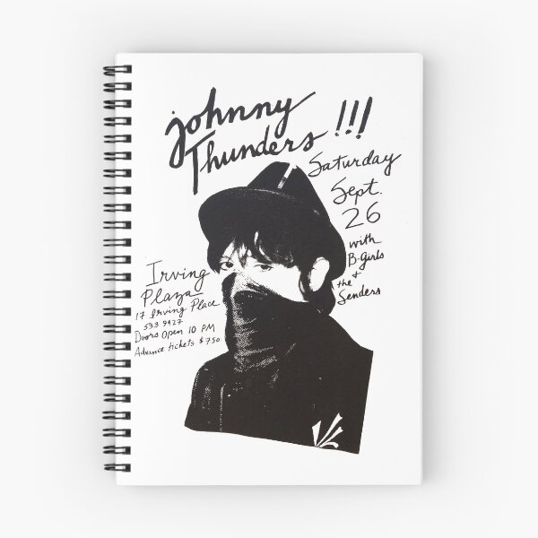 Item preview, Johnny Thunders 1982 Concert poster  designed and sold by HullJhamer.