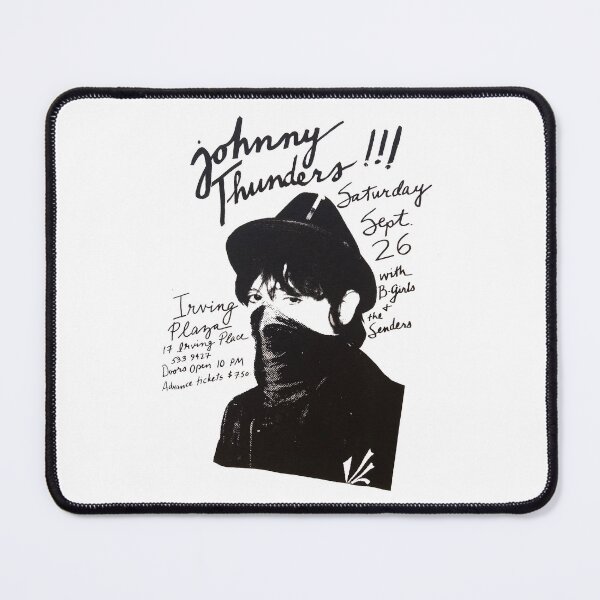Item preview, Johnny Thunders 1982 Concert poster designed and sold by HullJhamer.
