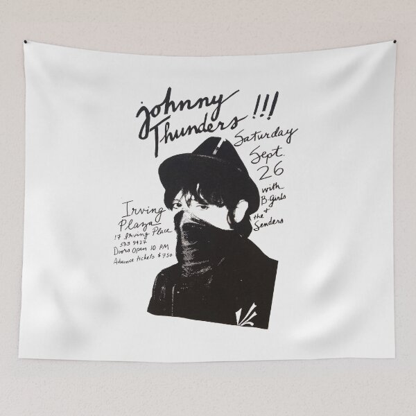 Item preview, Johnny Thunders 1982 Concert poster  designed and sold by HullJhamer.