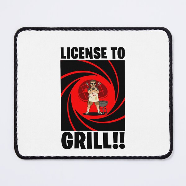 Item preview, Licensed to Grill – Funny Dad Gifts designed and sold by IMadeThisat3AM.