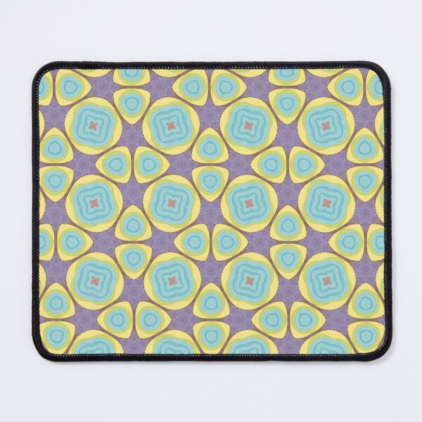 Item preview, Watercolor Concentric Circles in Soft Blue, Yellow, and Purple designed and sold by Zilpa’s Prints.