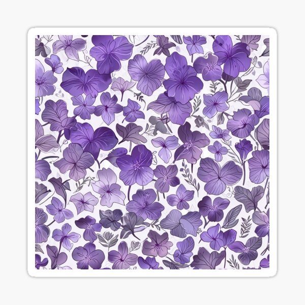 Item preview, Violet Flower designed and sold by CoolPixels.
