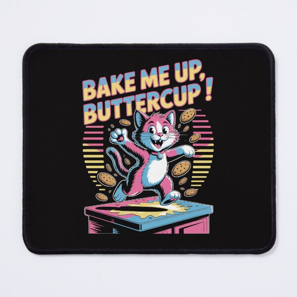 Item preview, Bake Me Up Buttercup – Kitty Biscuits Bakery designed and sold by Slavicsoul.