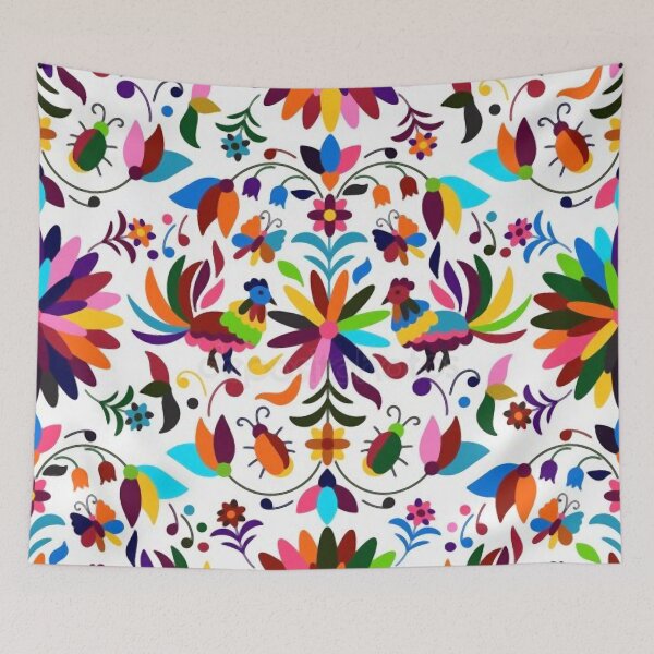 Item preview, Otomi Folk Pattern designed and sold by ViaARTfactory.