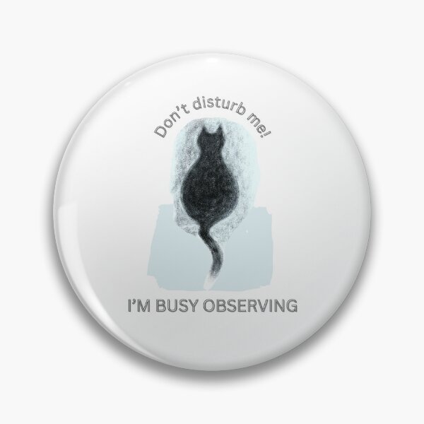 Item preview, Professional Staring Expert – Cat at Work designed and sold by baskamade.