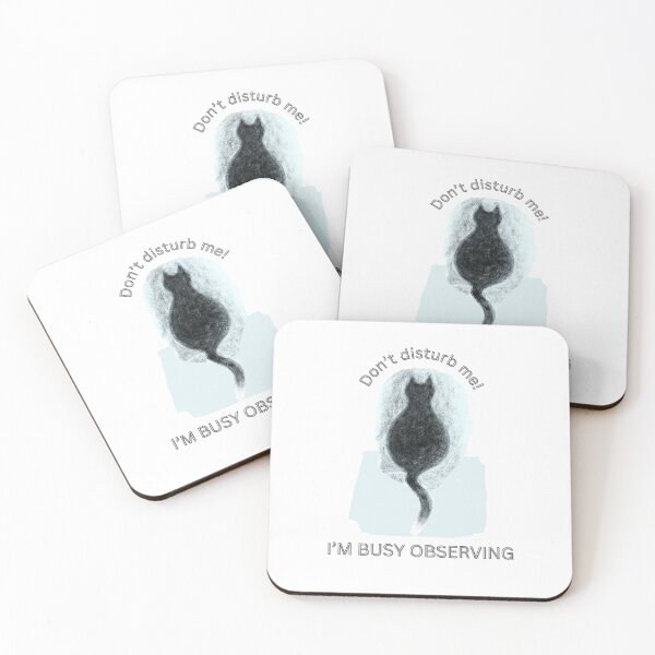 Item preview, Professional Staring Expert – Cat at Work designed and sold by baskamade.