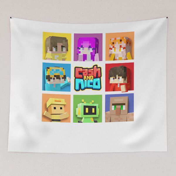 Item preview, cash and nico merch designed and sold by Antisocial-Co.